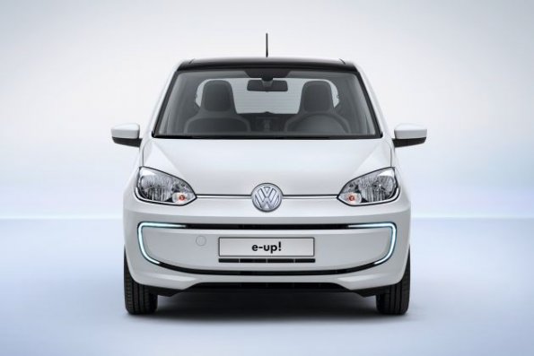 Die Frontansicht des VW e-up!