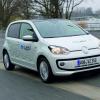 Front- und Seitenperspektive des VW e-up!