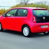 Heck- und Seitenansicht des VW eco up!