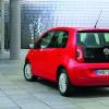 Das Fahrzeugheck des VW eco up!