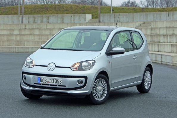 Der VW eco up! in der Frontansicht 