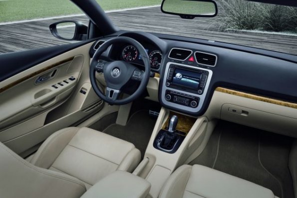 Die Armaturentafel im neuen VW Eos