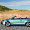 Die Silhouette des VW Eos mit ge&ouml;ffnetem Verdeck<br />