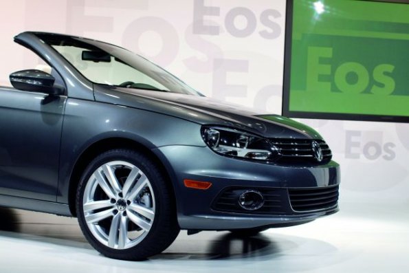 Frontansicht des VW Eos