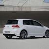 <p>Heck- und Seitenpartie des VW Golf 7 R-Line</p>