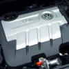 Der Motor des VW Golf GTD mit 125 KW