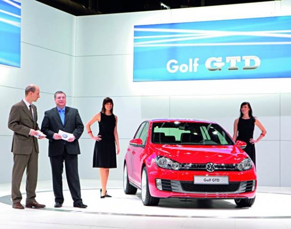 Präsentation des VW Golf GTD