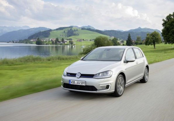 Die Frontpartie des VW Golf GTE