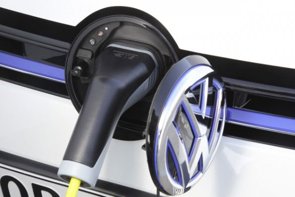 Laden des VW Golf GTE Plug-In-Hybrid