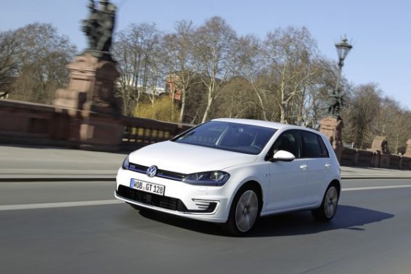 Frontpartie des VW Golf GTE