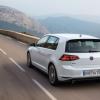 <p>Heckpartie des VW Golf GTI</p>