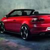 Die Heckpartie des neuen VW Golf GTI Cabrio Concept