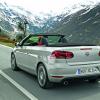 Die Heckpartie des VW Golf GTI Cabriolet