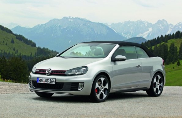 Die Frontpartie des VW Golf GTI Cabriolet