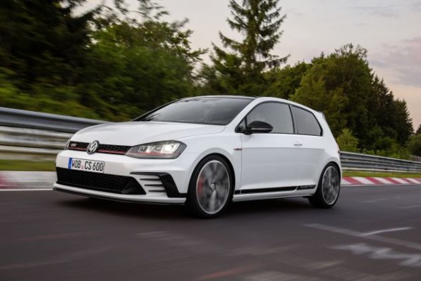 Frontpartie des VW Golf GTi Clubsport 