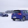 <p>Die Heckpartie des VW Golf R</p>