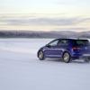 <p>Heck- und Seitenpartie des VW Golf R</p>