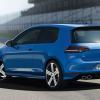 <p>Die Heckpartie des Volkswagen Golf R</p>