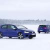 Front- und Seitenpartie des Golf R 