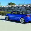 <p>Die Heck- und Seitenpartie des VW Golf R Cabriolet</p>