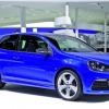 Front- und Seitenansicht der VW Golf R Studie