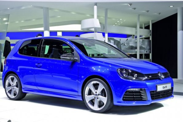 Front- und Seitenansicht der VW Golf R Studie