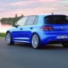 Heck- und Seitenansicht des VW Golf R