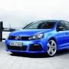 Front- und Seitenansicht des VW Golf R