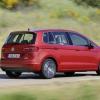 Heckpartie des VW Golf Sportsvan 