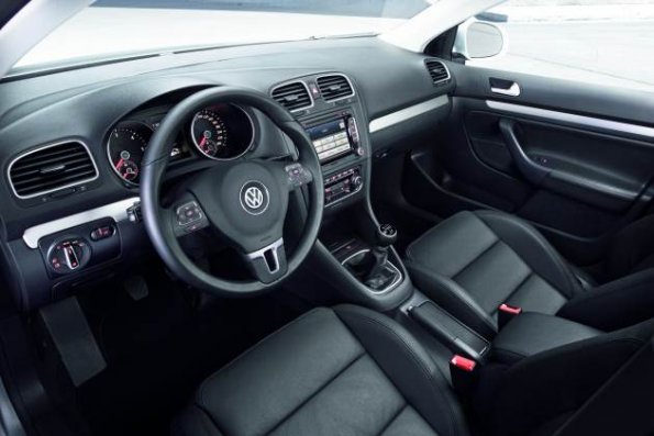 Das Cockpit des VW Golf Variant