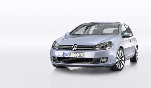 Frontansicht des VW Golf VI 2008