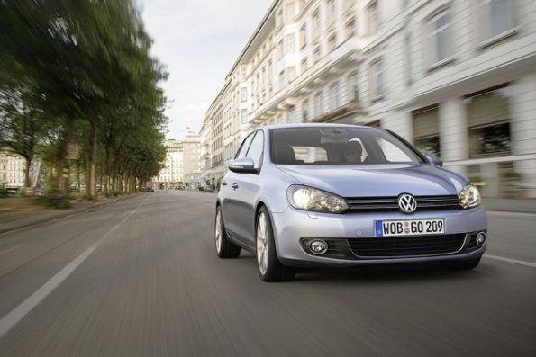 Frontansicht des VW Golf VI 2008