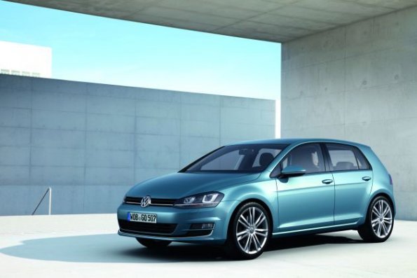 Die Frontpartie des VW Golf VII