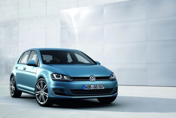 Frontansicht des VW Golf VII