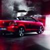 Das VW Golf GTI Cabriolet in der Seiten- und Heckperspektive <br />