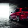 Heckperspektive des VW GTI Edition 35