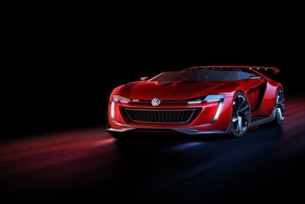 Frontansicht des VW GTI Roadster