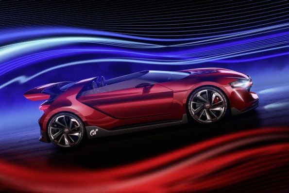 Seitenansicht des VW GTI Roadster