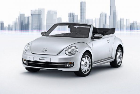 Die Frontpartie des VW iBeetle Cabriolet