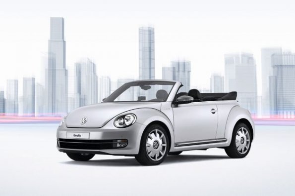 Die Frontpartie am VW iBeetle Cabriolet