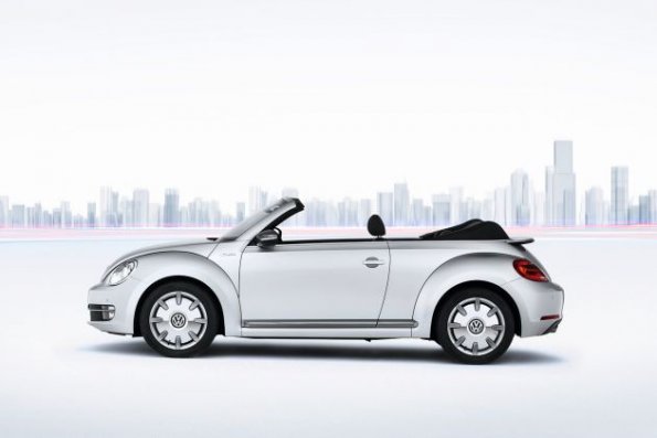 Das VW iBeetle Cabriolet im Profil