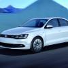 Die Frontpartie des VW Jetta Hybrid