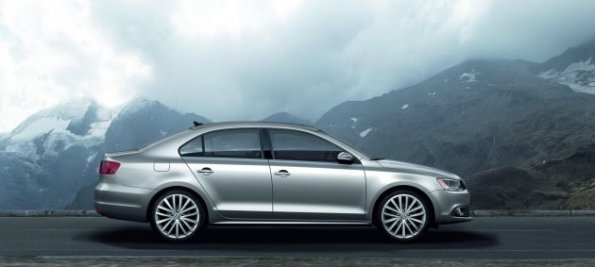 Die Silhouette des neuen VW Jetta