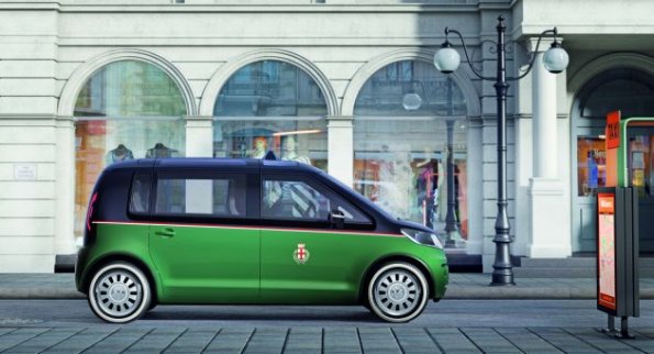 Das VW Milano Taxi Konzept im Profil