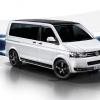 Front- und Seitenansicht des VW Multivan Edition 25