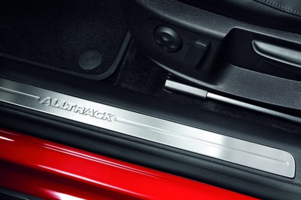 Detailaufnahme des VW Passat Alltrack