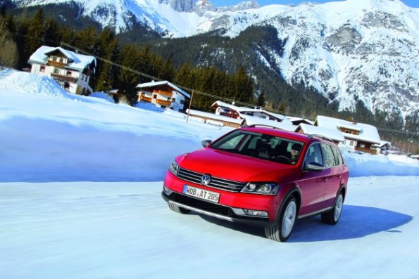 Das Gesicht des VW Passat Alltrack