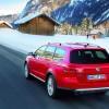 Die Heckpartie des VW Passat Alltrack