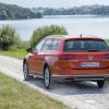 Das Fahrzeugheck des VW Passat Alltrack 