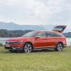 Seitenpartie des VW Passat Alltrack 